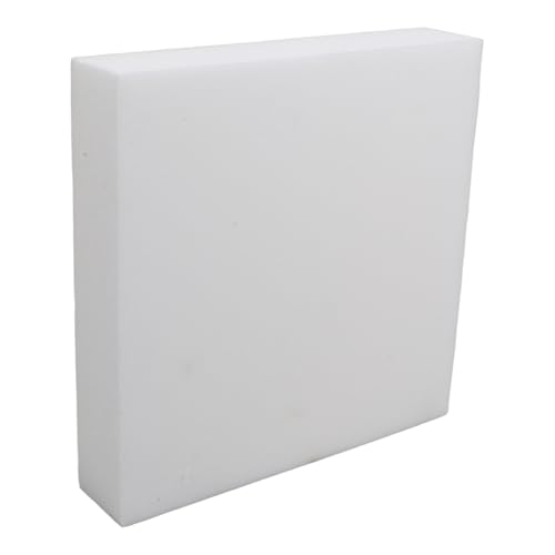 Cabilock Cojín de Esponja de Alta Densidad para Tapicería de Sofá y Asiento, Soporte Firme y Versátil, Tamaño Cuadrado 40x40x8 Cm para Uso en Hogar y Proyectos DIY