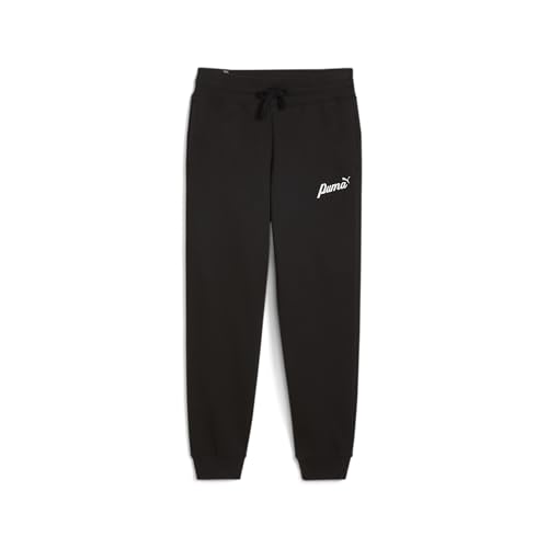 PUMA Ess+ Script Pants FL - Pantaloni da Donna Lavorati a Maglia