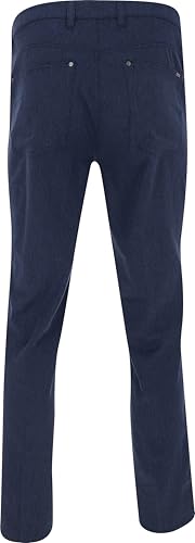 Greg Norman MICROLUX 5 Pocket Heathered Dark Navy Heather Pants Men 40W x 32L