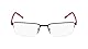 Flexon Unisex E1146 Sunglasses, 004 Satin Black/Crimson, 54