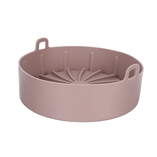 Mikinona Alfombrilla para freidora Pila freidora de Aire portatil frigideira cacerolas freidora Aire freidoras de Aire Olla de Silicona para Hornear Molde para Horno Gel de sílice Coffee