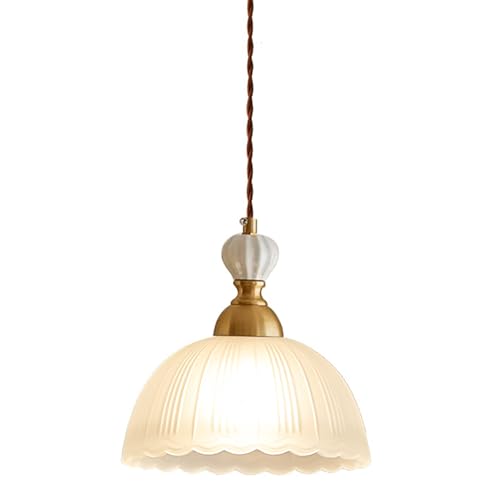 Lustre en verre raffiné et luminaire suspendu au design contemporain
