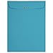 JAM PAPER 9 x 12 Colored Envelopes with Clasp Closure - Blue - 100/Pack