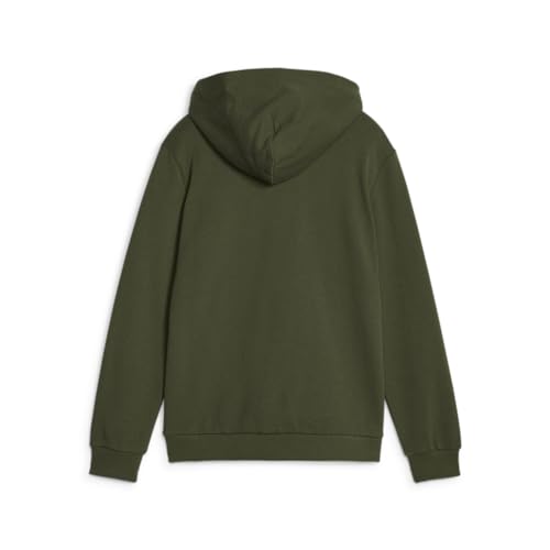 PUMA Kids Boys Downtown Logo Hoodie Casual Outerwear Casual - Green2