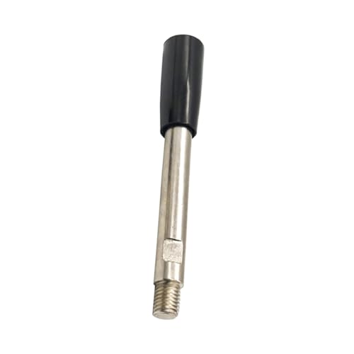 SagaSave M12 x 125 Revolving Crank Handle, High-Strength Steel Handle, Handwheel Screw Stem, Clamping Handle Screw Knob, for Lathe Machine