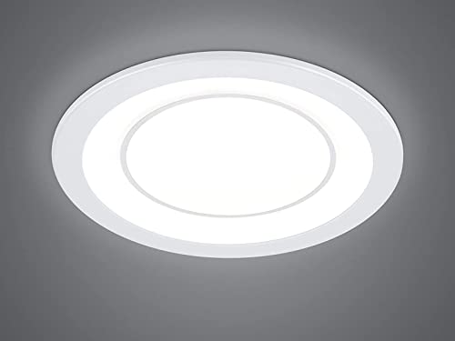 Trio Leuchten LED Einbauleuchten Core 652610131, Kunststoff weiß, inkl. 10 Watt LED