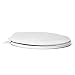 Centoco 1200-001 Round Plastic Toilet Seat, Standard Economy Model, Light Weight Residential, White