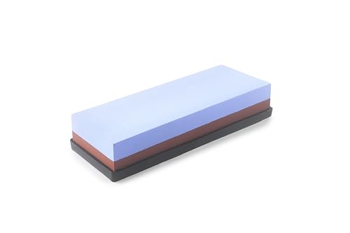 Piedra para afilar combinada - herramienta de afilado de doble cara, ideal para cuchillos y herramientas. Material abrasivo duradero y eficiente.