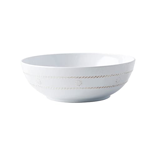 Juliska - Berry & Thread Melamine Coupe Bowl, Whitewash - Unbreakable, Melamine, Embossed Bowl #TOP18