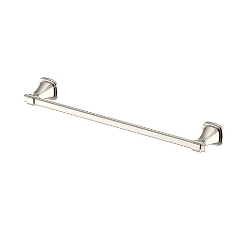 Image of Gatco 5511PN Beverly Towel Bar | Elegant Wall-Mounted Bathroom Towel Bar | Luxury Design, Heavy Duty Metal, EZ Ancor Mounting | Polished Nickel Finish