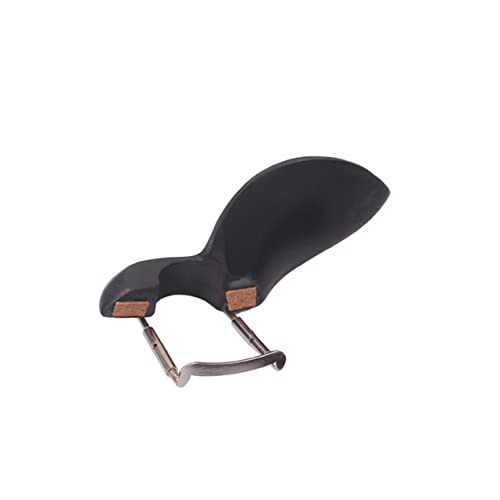 YARNOW Ebony Violin Chinrest with Screw Durable Accessory for Violin Parts for Enhancing Elegance and Stability
