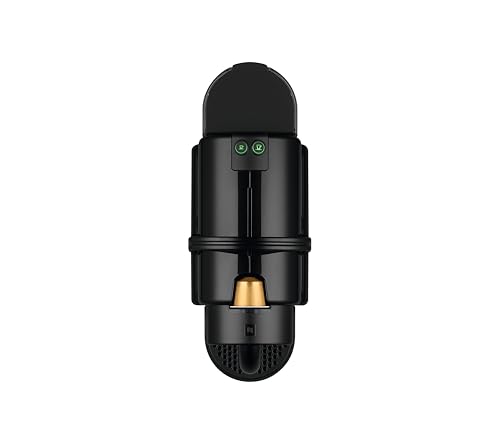 De'Longhi Nespresso Inissia EN80.B, Machine à Café Automatique, Machine à Capsules pour une Seule Tasse, Ensemble de Bienvenue Inclus, Design Compact, 19 Bars, 1260W, Noir