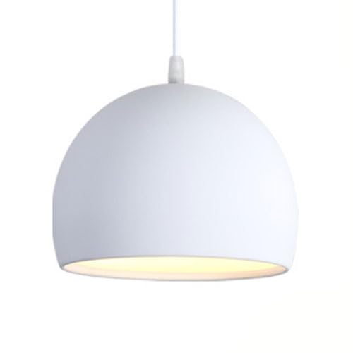 Suspension E27 scandinave en métal noir pour éclairage de table