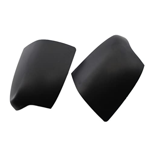 Coques de rétroviseur noir mat pour Ford Focus MK2 de 2005 à 2008