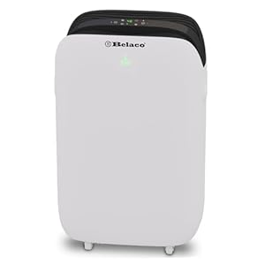 Belaco 18L/Day Dehumidifier, Portable Dehumidifiers for Home, Digital Humidity Display, Compressor Dehumidifier for Damp, Moisture Remover for Home, 24H Timer, Dehumidifiers for Drying Clothes