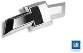 Front Chevy Bowtie Insert Emblem - Polished - 14-15 Silverado 1500, 15-17 2500HD/3500HD Regular Cab/Double Cab/Crew Cab