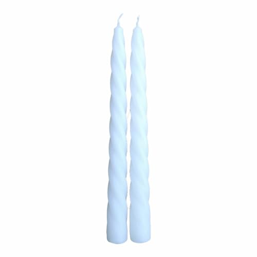 Magic Lights Decorative Candles White Ø 2 x 24 cm
