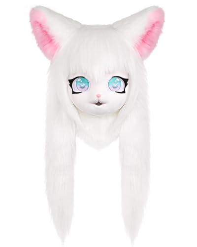 Masque de chat pour bal masqué et ensemble d'accessoires adultes