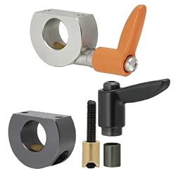 Shaft Collars - Compact with Clamp Lever Wedge, D-Cut 20mm 1pc