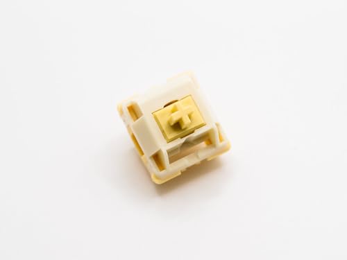 Image of HMX Linear 5-Pin MX Mechanical Keyboard Switches for Custom Mechanical Keyboards (HMX Cheese, 35 Switches)