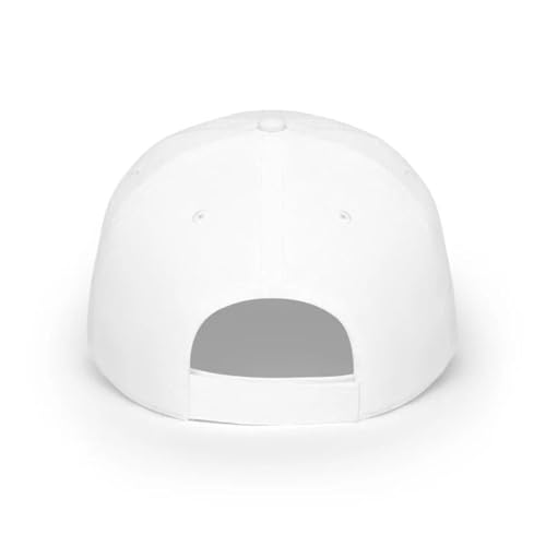 Image of Tergy 2PCS Blank Baseball Caps Adjustable Back Strap Golf Dad Hat for Men and Women (2PCS White)