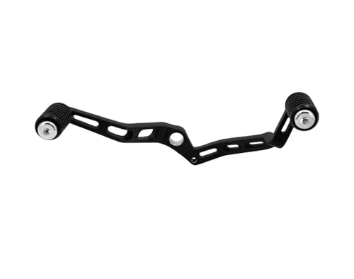 Levier de vitesse moto et repose-pieds noirs pour rouler en Sportster et Nightster 975 RH