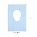 Elongated Toilet Seat Cover 10 Pcs Toilet Covers Disposable Potty Papers Self- Flushing Paper Safety Cover Keep Toilets Clean for Commercial Home Travel Use Portable Toilet