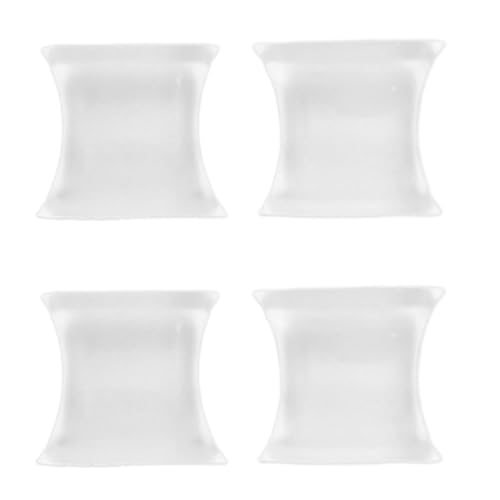 KALLORY 2 Pair Silicone H-shaped Splitter Separator Foot Separator Foot Adjuster Pedicure