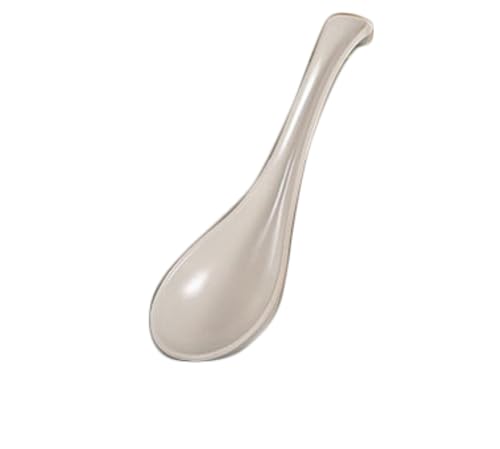 FSE 7000W Spoon, 1 oz., 6-3/8"L, Break-Resistant, Dishwasher Safe, Melamine, White, Pack of 12