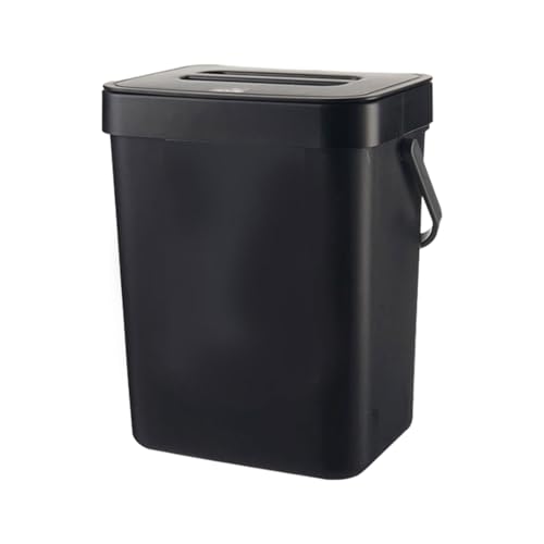 Cubo de basura colgable moderno para armario debajo del fregadero y cocina pequeña