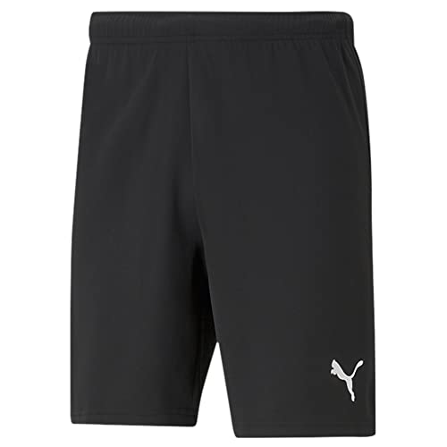 PUMA Herren Teamrise Shorts, Puma Black-puma White, M EU