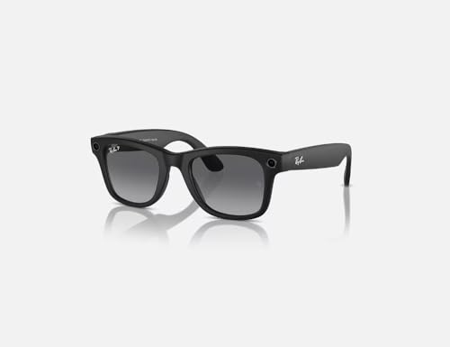 Ray-Ban Meta (Gen 1), Wayfarer, Matte Black | Smart AI...