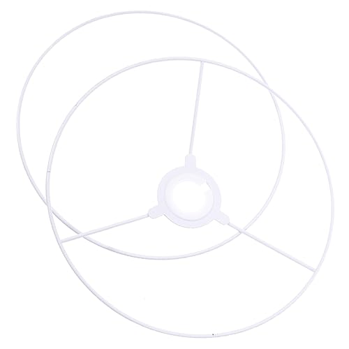 Alipis DIY Metal Lampshade Frame Kit 20cm Round Pendant Light Making Accessory...