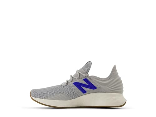 New Balance Fresh Foam Roav V1 Lace-Up Running Shoe, Raincloud/Blue Gemstone/Sea Salt, 4 US Unisex Big Kid2