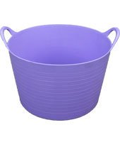 KetoPlastics 18 Litre Flexi Tub/Trug/Gorrilla/Bucket/Storage Lilac (Made In U.K)