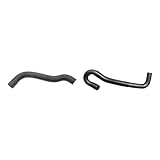 HZGEBTECH 2pcs Radiator Coolant Hose Upper and Lower Kit #Replaces 23036, 55116868AA fits Jeep Grand Cherokee 5.7L 2005 2006 2007 2008 2009 2010, fits Commander 5.7L 2006 2007 2008 2009 2010