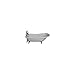 Barclay Butera Tub Kit 67" CI Slipper, Tub