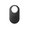 SAMSUNG SmartTag2 (2023) Bluetooth + UWB, IP67 Water and Dust Resistant, Findable via App, 1.5 Year Battery Life – Black (International Version)