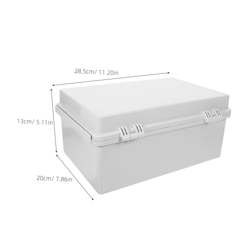 Boîte de jonction électrique étanche extérieure en plastique robuste pour façade - 2