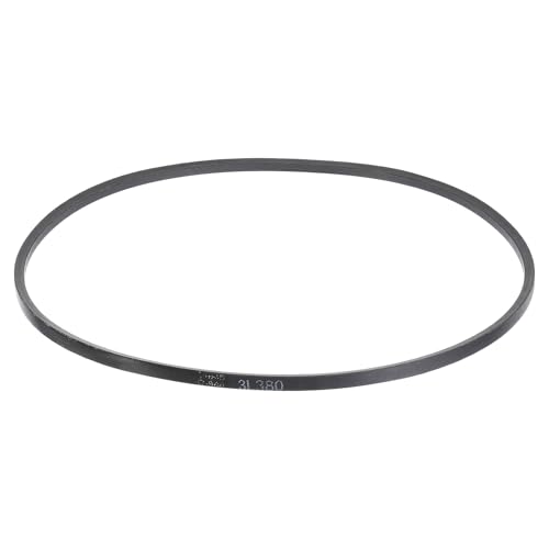 uxcell 3 Pcs 3L380 Classic Wrapped Rubber V-Belt, 38"(965mm) Outside Circumference, 3L Profile V Belt 3/8" Width 7/32" Height