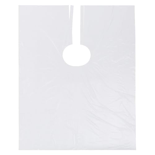 TEHAUX Capas desechables para peluquería 50 piezas 64x84 cm Impermeables para salón y uso en casa miniatura 1