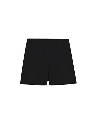 Champion Legacy W - Pantaloncini Aderenti ad Asciugatura Rapida, Nero (KK001), XS, Nero (Kk001), XS