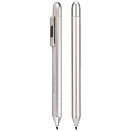 Aktiver Eingabestift für HP EliteBook x360 1030 G3, silber | kapazitiver Eingabestift Präzisionsspitze 2048 Druckempfindlichkeit Aluminiumlegierung HP Pro x2 612 G2 EliteBook x360 104