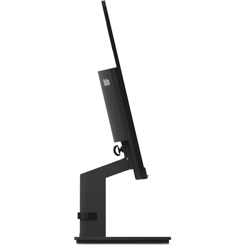 Image of Lenovo ThinkVision S24e-20 23.8 inch Full HD WLED LCD Monitor 2-Pack Bundle with 250 Nit Brightness, FreeSync, 1920 x 1080, Vertical Alignment, HDMI-VGA, Raven Black