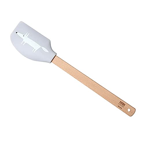 Scionby Dexam Mr Fox Silicone Spatula - Grey