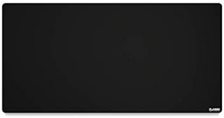 Glorious 3XL Extended Gaming Mouse Mat/Pad - Large, Wide (3XL Extended) Black Cloth Mousepad, Stitched Edges | 24