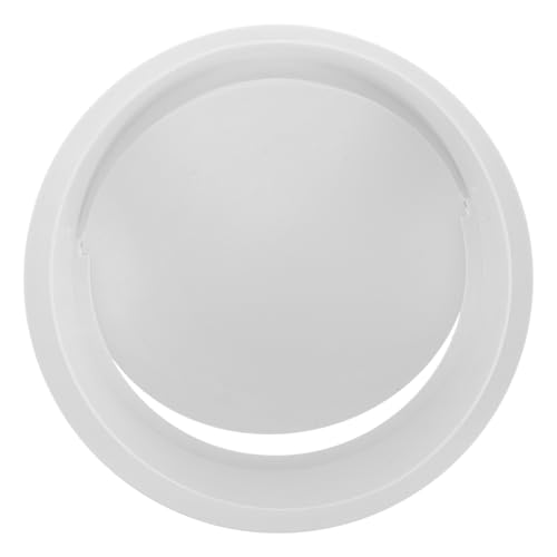 Round Pipe Check Valve Air Pump Check Valve Fit Pvc Swing Check Valve Pvc Check Valve Pvc Backwater Valve Sewer Check Valve Anti Siphon Valve Repair Kit Damper Duct Draft White Beatifufu