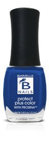 Barielle Protect Plus Color Nail Polish - Blue Hawaiian ، A Creamy Royal Blue Nail Color with Prosina .45 أونصات