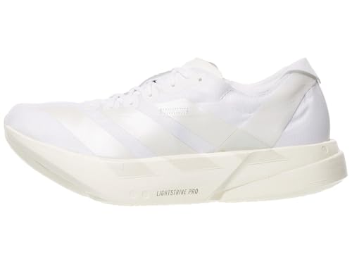 adidas Men's Adizero Adios PRO 4 M FTWR whiteZero met./Crystal White 12 US