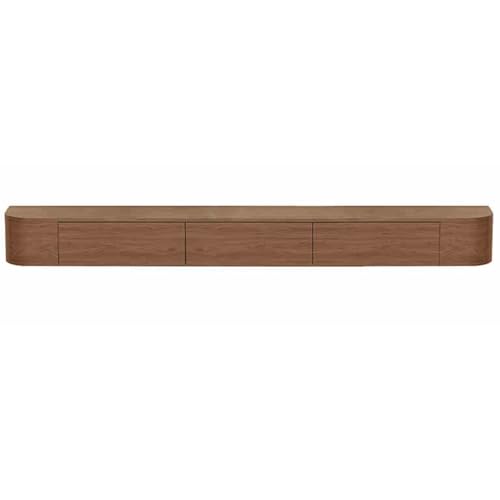 Soporte flotante de madera maciza para TV,...